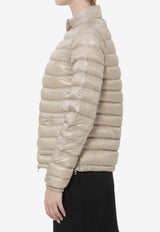 Herno Short Padded Down Jacket Beige PI002039D-12017Z-1985