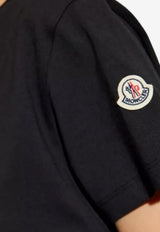 Moncler Embroidered Logo T-shirt Black L10938C00021-89AUO-999