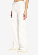 Haikure Winona Straight-Leg Jeans White HEW03300-GF172PX-T0341