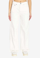 Haikure Winona Straight-Leg Jeans White HEW03300-GF172PX-T0341