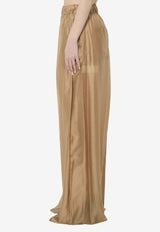TheLatest Dora Pants with Elastic-Waistband Beige TLW03119T0161-ABTP-T0045