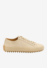 Tod's Suede Leather Sneakers Beige XXM59L0IY20-O1T-4111