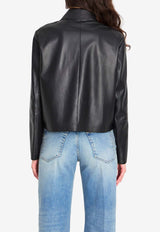 Arma Nos Emy Nappa Leather Jacket Black 003LNOS00602--BLACK