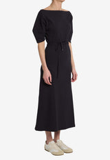 Lemaire Midi Jersey Dress Black DR1147-LJ1010-BR498