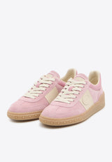 Valentino Upvillage Suede Low-Top Sneakers Pink 8W2S0IL9-LAL-BRN