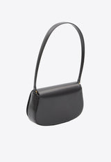 Saint Laurent Mini Voltaire Calf Leather Shoulder Bag Black 844302-AAFF9-1000