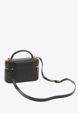 Saint Laurent Gaby Nappa Leather Vanity Bag Black 766731-1EL07-1000