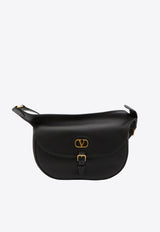 Valentino Antibes Calf Leather Crossbody Bag Black 8Y2B0S80-RBN-0NO
