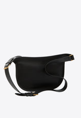 Valentino Antibes Calf Leather Crossbody Bag Black 8Y2B0S80-RBN-0NO