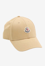 Moncler Logo Patch Baseball Cap Beige L10933B0008-04863-209