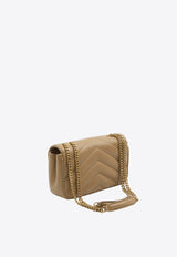 Saint Laurent Small Loulou Quilted Nappa Crossbody Bag Beige 801437-AAEAX-2357