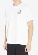 Casablanca Montagne Ondulée Printed T-shirt White MPF25JTS00104--WHITE