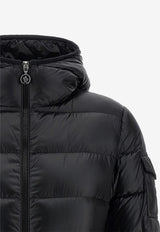 Moncler Glesse Down Hooded Jacket Black L10931A00097-597YG-999