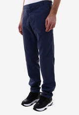 Band of Outsiders Stitched Straight-Leg Pants Blue 93291--