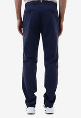 Band of Outsiders Stitched Straight-Leg Pants Blue 93291--