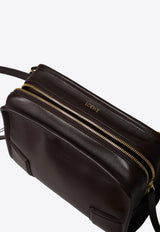 Loewe Small Amazona Leather Shoulder Bag Brown A039AS0X01--0018