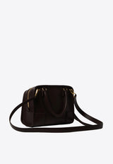 Loewe Small Amazona Leather Shoulder Bag Brown A039AS0X01--0018