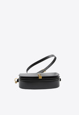 Saint Laurent Voltaire Crescent-Shaped Top Handle Bag Black 837382-0SX0W-1000