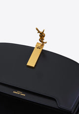 Saint Laurent Voltaire Crescent-Shaped Top Handle Bag Black 837382-0SX0W-1000