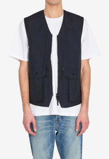 Stone Island Metal Lamina Poly Ripstop Vest Blue L1S15G100005-S0354-V0020