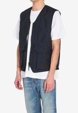 Stone Island Metal Lamina Poly Ripstop Vest Blue L1S15G100005-S0354-V0020