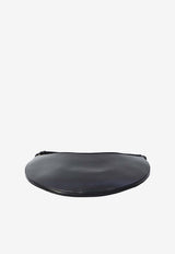 Jacquemus Large Ovalo Calf Leather Shoulder Bag Black BAW00437A-C18A08-990