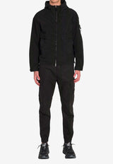 Stone Island Compact Touch Poly-Tc Windbreaker Jacket Black L1S154100052-S0042-V0029