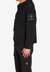 Stone Island Compact Touch Poly-Tc Windbreaker Jacket Black L1S154100052-S0042-V0029