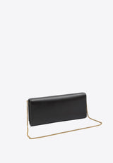 Saint Laurent Kate Baguette Calf Leather Clutch Black 851921-AAGBE-1000