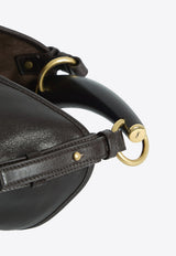 Saint Laurent Small Mombasa Quilted Hobo Bag Dark Brown 851432-AAGWK-2050