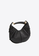 Saint Laurent Small Mombasa Quilted Hobo Bag Dark Brown 851432-AAGWK-2050