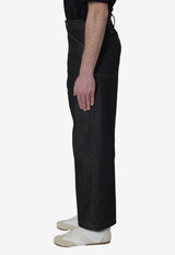 Lemaire Stud Embellished Jeans Gray PA1288-LD1061-BK965
