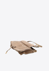 Chloé Small Marcie Suede Shoulder Bag Brown CH26SS882P37--20E