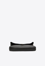 Saint Laurent Large Envelope Grained Leather Clutch Black 855802-AACYT-1000