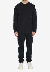 Stone Island Printed Crewneck Sweatshirt Black K2S156100077-S0185-V0029