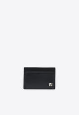 Fendi FF Squared Leather Cardholder Black 7M0371AVV6/S_FENDI-F0GXN