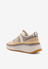 Chloé Nama Low-Top Sneakers Beige CHC22S579Y0268_cf348f8b-329b-4cc6-955b-819f4527f769