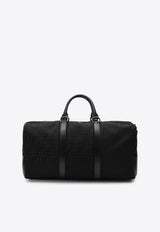 Fendi Monogram Jacquard Travel Bag  Black 7VV161AW2N/S_FENDI-F05TR