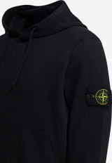 Stone Island Logo Patch Hooded Sweatshirt Black 6100062S0051V0029_4277c91d-2bbe-47f2-808e-b30afdd134aa