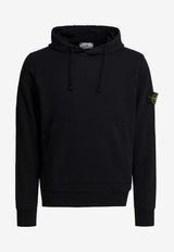 Stone Island Logo Patch Hooded Sweatshirt Black 6100062S0051V0029_4277c91d-2bbe-47f2-808e-b30afdd134aa