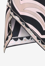 Labirinto Silk Twill Mini Skirt
