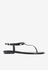 Double Bow Thong Sandals