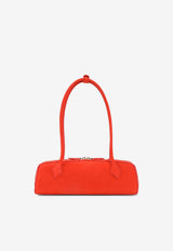 Medium Teckel Leather Shoulder Bag