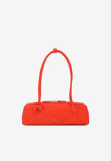 Medium Teckel Leather Shoulder Bag