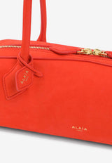 Medium Teckel Leather Shoulder Bag