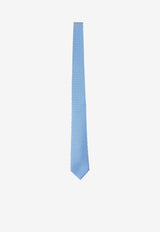 Geometric Motif Silk Tie