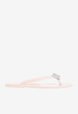 Double Heart Thong Sandals