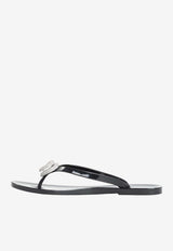 Double Heart Thong Sandals