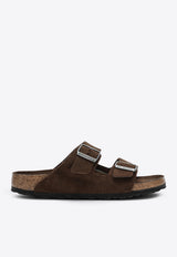 Birkenstock Arizona Suede Slides Brown 1031640USUE/S_BIRKE-CT