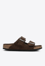Birkenstock Arizona Suede Slides Brown 1031640SUE/S_BIRKE-CT